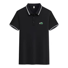 3pcs Men's Short Sleeve Shirts with Crocodile Logo