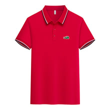 3pcs Men's Short Sleeve Shirts with Crocodile Logo