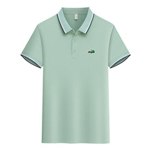 3pcs Men's Short Sleeve Shirts with Crocodile Logo