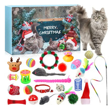 2025 Christmas Advent Calendar Cat Toys 24-Day Countdown Blind Box