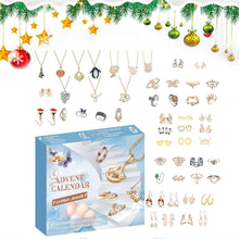 2025 Christmas Advent Calendar 24-Day Countdown Jewelry Set