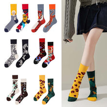 3 Pair AB Asymmetric Trend Ins Medium Socks
