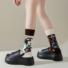 3 Pair AB Asymmetric Trend Ins Medium Socks