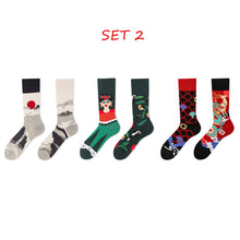 3 Pair AB Asymmetric Trend Ins Medium Socks