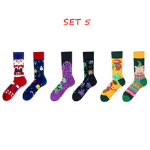 3 Pair AB Asymmetric Trend Ins Medium Socks