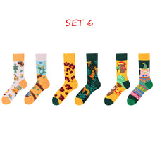 3 Pair AB Asymmetric Trend Ins Medium Socks