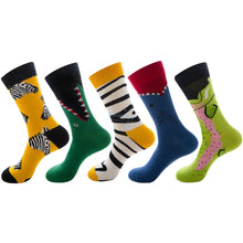 5 Pairs Colorful Unisex Hip Hop Socks