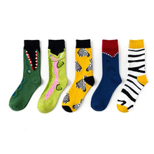 5 Pairs Colorful Unisex Hip Hop Socks
