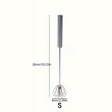 Stainless Steel Egg Beater Durable Semi-Automatic Mixer