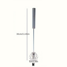 Stainless Steel Egg Beater Durable Semi-Automatic Mixer