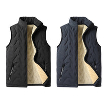 Men's Puffer Quilted Down Vest Warm Winter Sleeveless Padded Coat Gilet