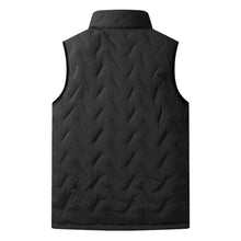 Men's Puffer Quilted Down Vest Warm Winter Sleeveless Padded Coat Gilet