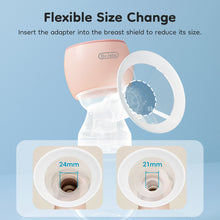 Electric Breast Pumps Nipple Tunnel Narrow Connector Silicone Flange Inserts