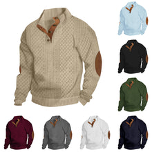 Men's Knit Sweater Loose Fit Long Sleeve Pullover for Fall/Winter