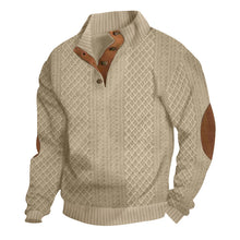 Men's Knit Sweater Loose Fit Long Sleeve Pullover for Fall/Winter