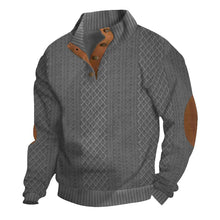 Men's Knit Sweater Loose Fit Long Sleeve Pullover for Fall/Winter