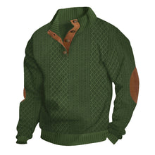 Men's Knit Sweater Loose Fit Long Sleeve Pullover for Fall/Winter