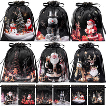 12pcs Reusable Christmas Party Favors Gift Bags