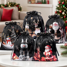 12pcs Reusable Christmas Party Favors Gift Bags