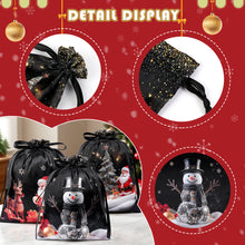 12pcs Reusable Christmas Party Favors Gift Bags