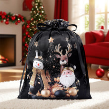 12pcs Reusable Christmas Party Favors Gift Bags