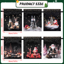 12pcs Reusable Christmas Party Favors Gift Bags