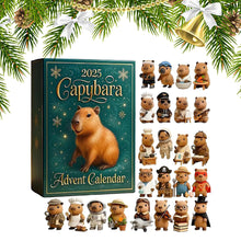 2025 Capybara Advent Calendars 24 Days Christmas Ornament Countdown Calendar