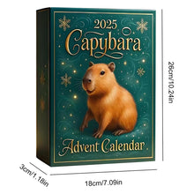 2025 Capybara Advent Calendars 24 Days Christmas Ornament Countdown Calendar