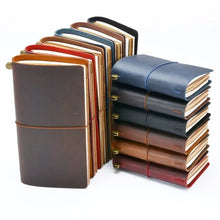Handmade Vintage Cowhide Diary Journal Sketchbook Planner
