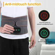 Back Protector Vibration Inflatable Heating Waist Massager Belts