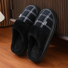 Winter Warm Men's Oversized Slippers for Home Use