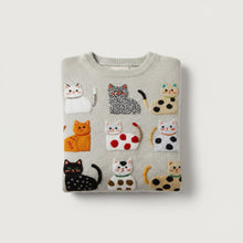 Women's Trendy Autumn Winter Animal Print Knit Pullover Top