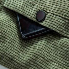 Men's Retro Loose-Fit Full-Zip Winter Corduroy Coat
