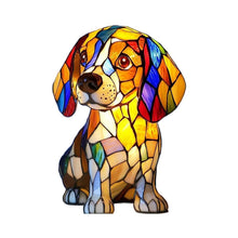 Animal Resin Night Light LED Stained Art Night Light