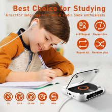 Portable Bluetooth Speaker LED Stereo CD Player