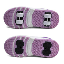 Kids Roller Skate Shoes with Detachable Front and Back Wheels