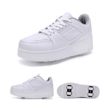 Kids Roller Skate Shoes with Detachable Front and Back Wheels