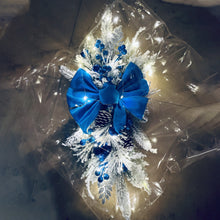 1, 2, 3pcs Christmas Staircase Garland Plastic Artificial Winter Wreath