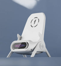 Mini Chair Cordless Charger Desktop Phone Stand Tabletop Ornament