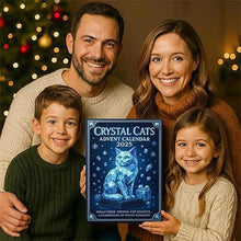 Crystal Cat Acrylic Advent Calendar 24 Day Christmas Home Decoration