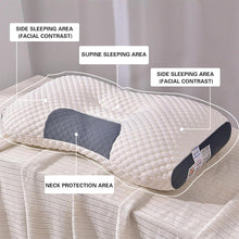 Ergonomic Contour Support Neck Pillow for Soft Sleep