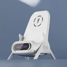 Mini Chair Cordless Charger Desktop Phone Stand Tabletop Ornament