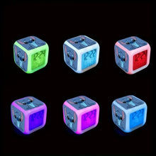 Color Changing Night Light Stitch Alarm Clock