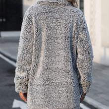 Women’s Elegant Thick Winter Coat with Plush Faux Fur
