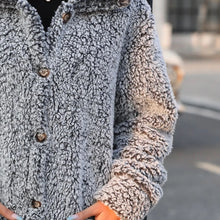 Women’s Elegant Thick Winter Coat with Plush Faux Fur