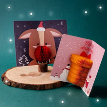 3D Pop Up Christmas Cards with Envelopes and Seal Stickers