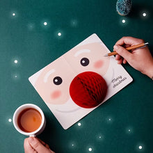 3D Pop Up Christmas Cards with Envelopes and Seal Stickers