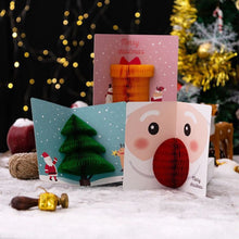 3D Pop Up Christmas Cards with Envelopes and Seal Stickers