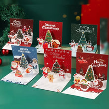 3D Christmas Greeting Card Set
