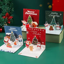3D Christmas Greeting Card Set